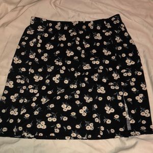 Floral Bodycon Mini Skirt